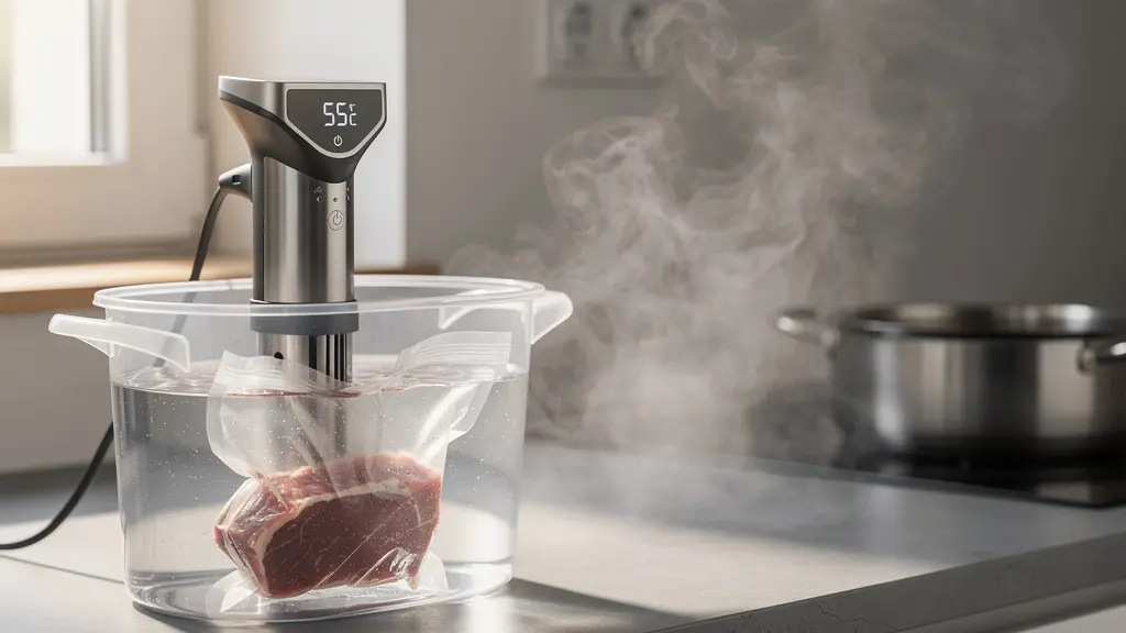 Visualisation du gradient de température et de l'activité enzymatique dans la viande